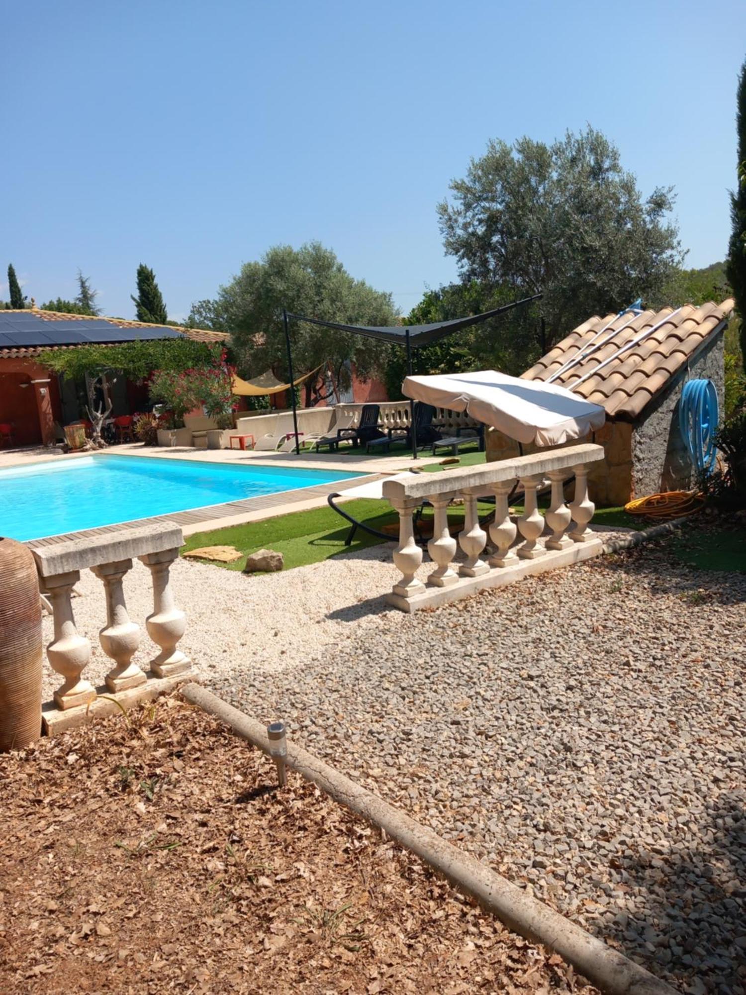 Bed and Breakfast Les Lézards au Soleil Draguignan Esterno foto
